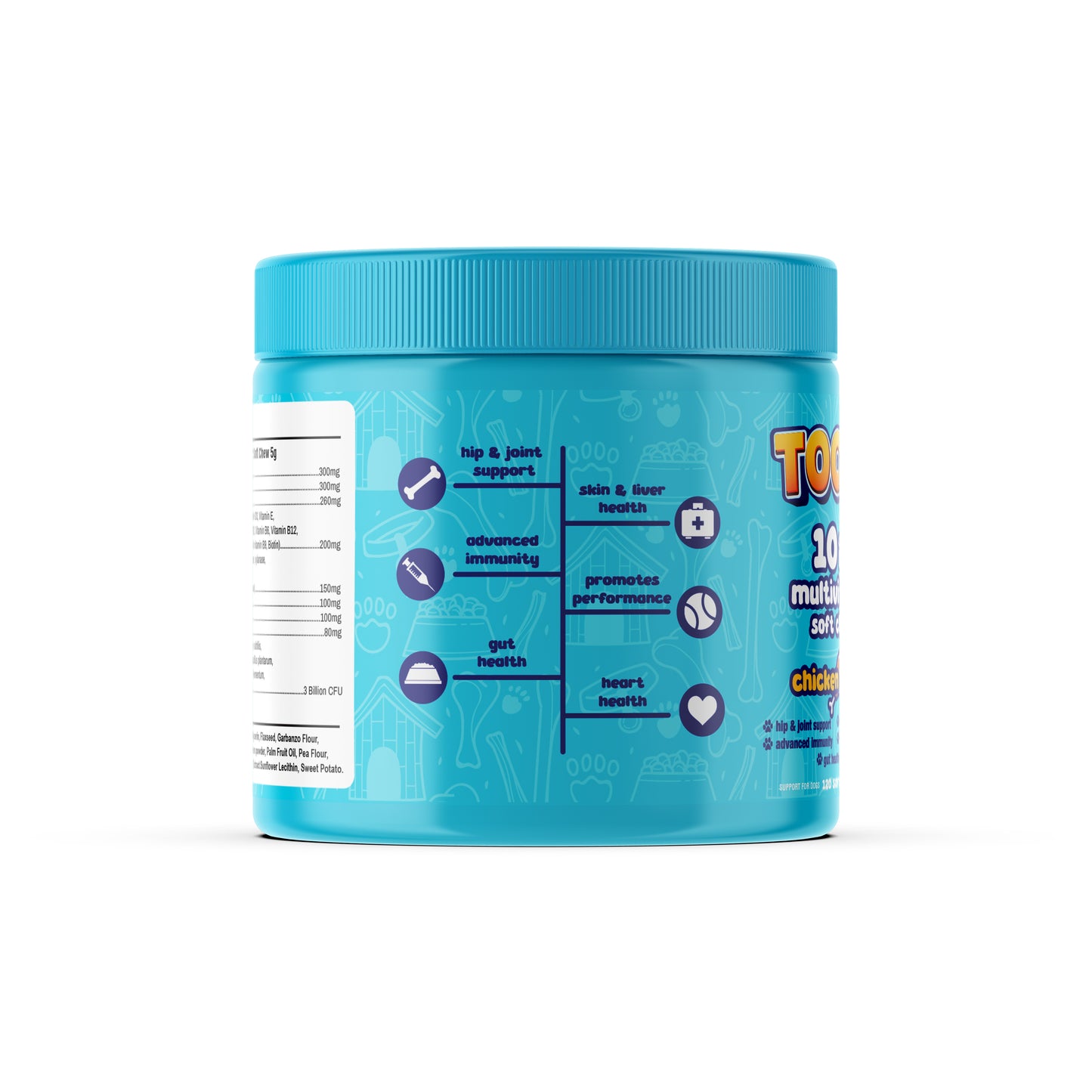 10in1 Multivitamin Soft Chew - Chicken Flavor