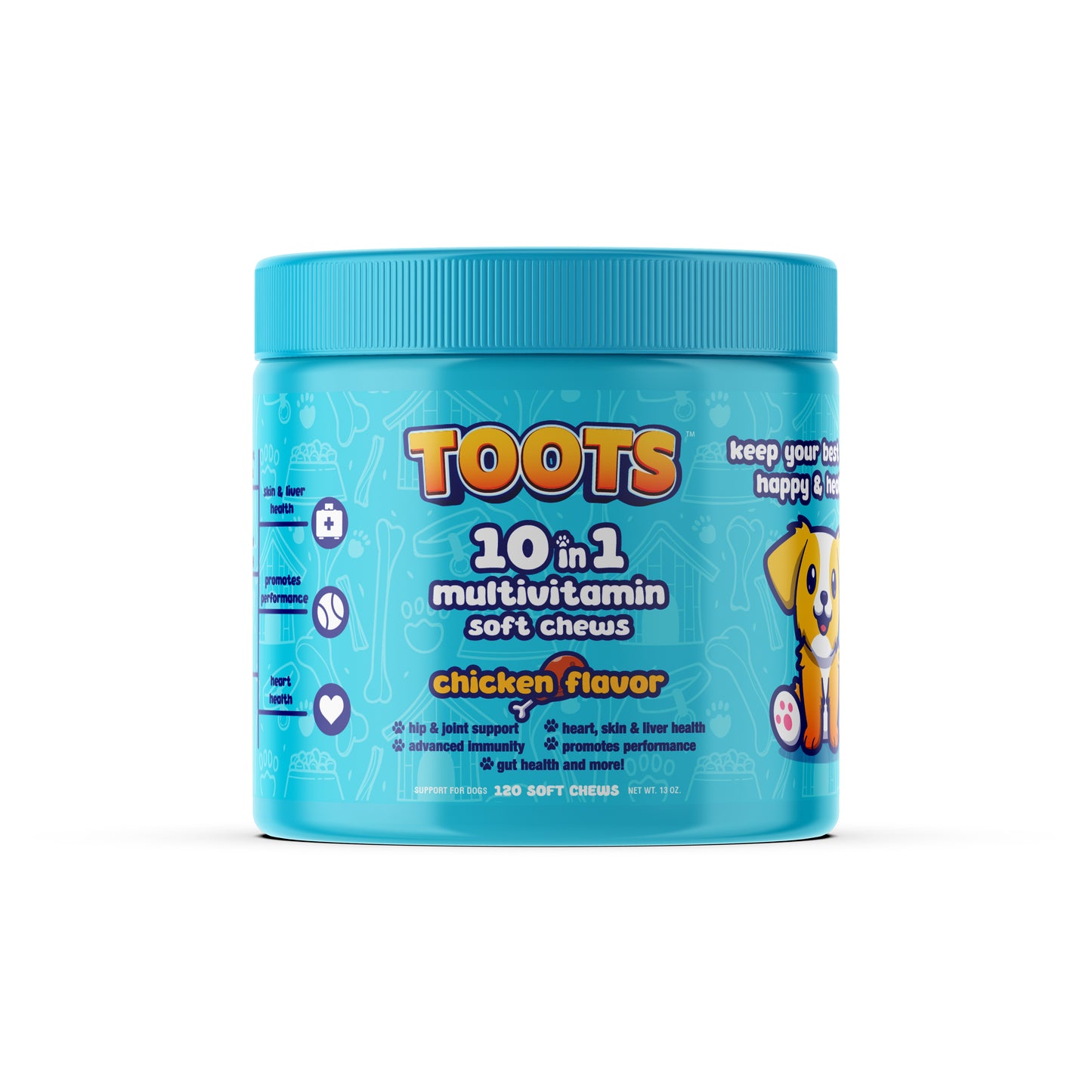 10in1 Multivitamin Soft Chew - Chicken Flavor
