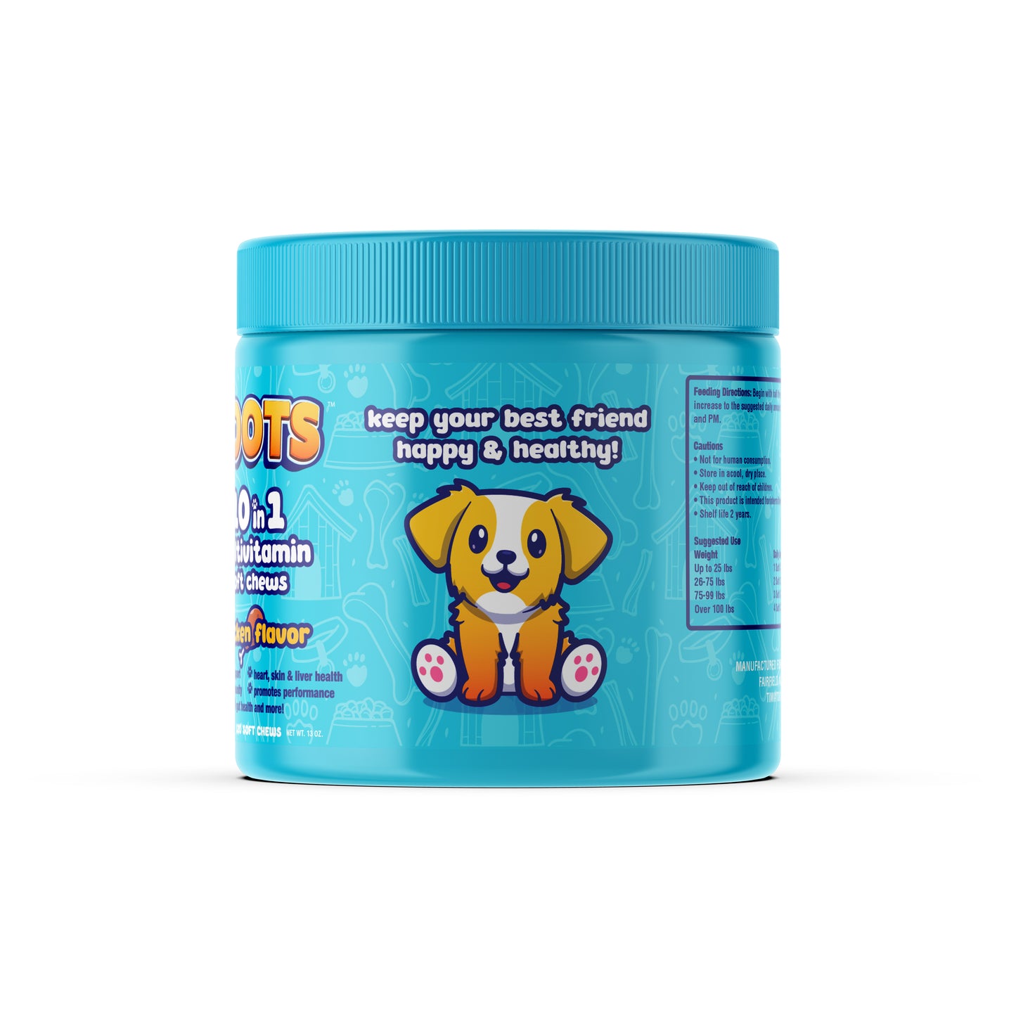 10in1 Multivitamin Soft Chew - Chicken Flavor